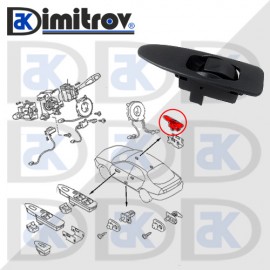 Бутон стъклоповдигане Mitsubishi Carisma